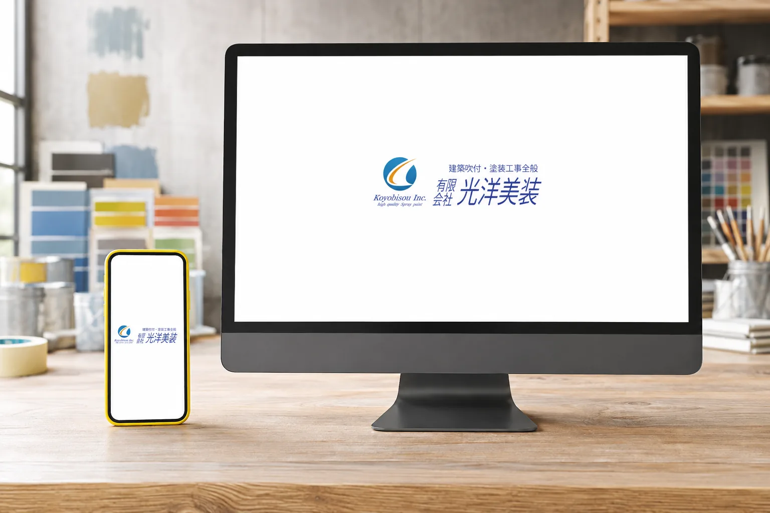 職人の技と仕事への姿勢を、端正に伝える塗装会社WEBサイト